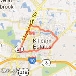 jan 12, 2013 route map