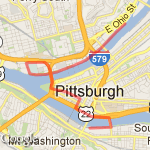 10 miles downtown route map