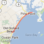 cedar to pine point and back route map