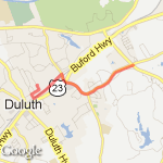 to Sugarloaf and back route map