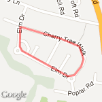 Gaz Gay lap route map