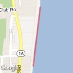 Beach short run route map