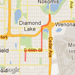 Home to Nokomis route map