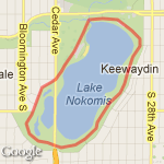 Nokomis route map