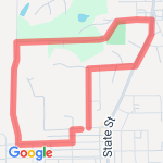 HILL ROUTE route map