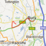 Longer Gym Run route map