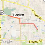 bartlett route map