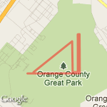 Great Park Runway 1 route map