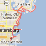 north shore 12 miles route map
