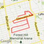 Lynn's Route route map