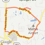 Target loop route map