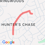Hunters Chase route map