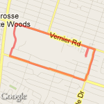 S.A.V.E. A LIFE 5K RUN/WALK route map