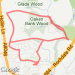 woods 2 loop route map