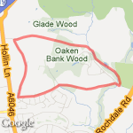 cross country route map