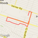 S.A.V.E. A LIFE 5K NEW route map