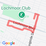 S.A.V.E. A LIFE 5K NEW route map