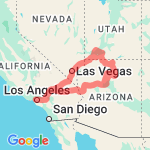 Grand canyon route map