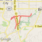 Ricks loop route map