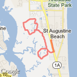 Marsh Landing route map