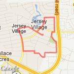 3.4 mile run route map