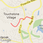 4 Mile Creek Greenway route map