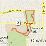 Underwood Ave Touch route map