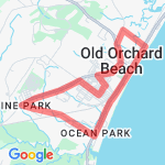 6 mile loop route map