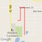 Waukee 1.5 route map