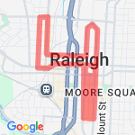 from CASA office route map