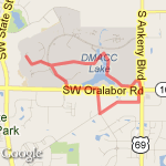 Ankeny 2.5 route map