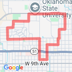 w riley route map