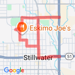 studio sunday 1/27 route map