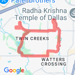 twincreeks - all route map