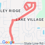 3 mile route route map