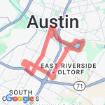 AF - S. Congress/Parker/Trail route map