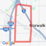 10K Mondays route map