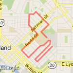5k Dow Run Walk route map