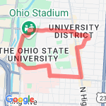 OSU Route route map