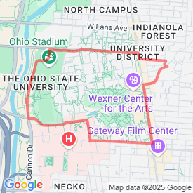 Run My Route - Running Map OSU Route