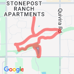 RWAM 2013 option 4 route map