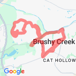 Jen & Mark Wed 5 AM 9 Mile Run route map