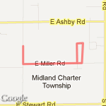 Short Miller Loop route map