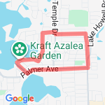 YMCA 5K loop route map