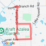 After the bus stop route map