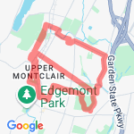 Allnightrun route map