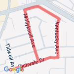 Neighborhood  route map
