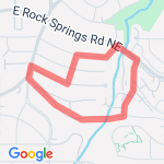 short loop 1.5 route map