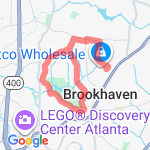 LAFtoCaptialCity - short route map