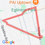 Eglinton Park & Beltline route map